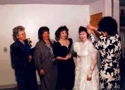 Women in the wedding